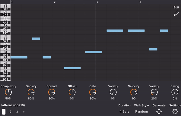 Sequence the Transpose