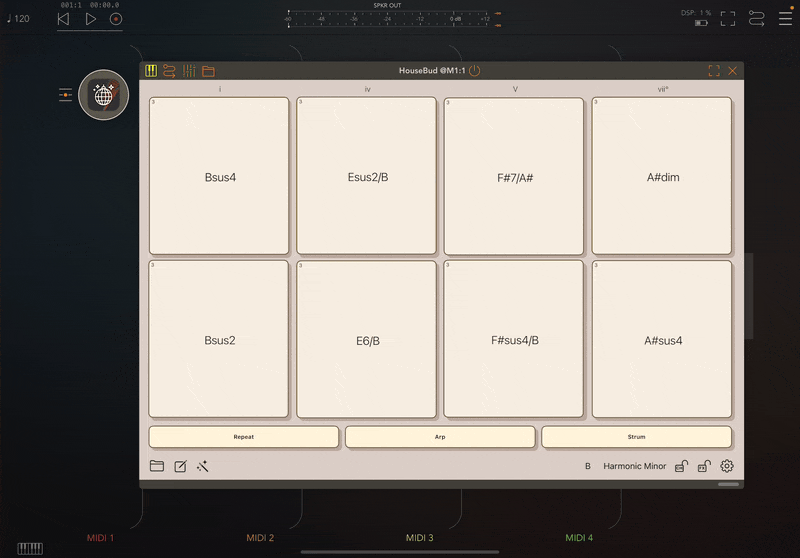 A Chord Surface That Knows Music Theory