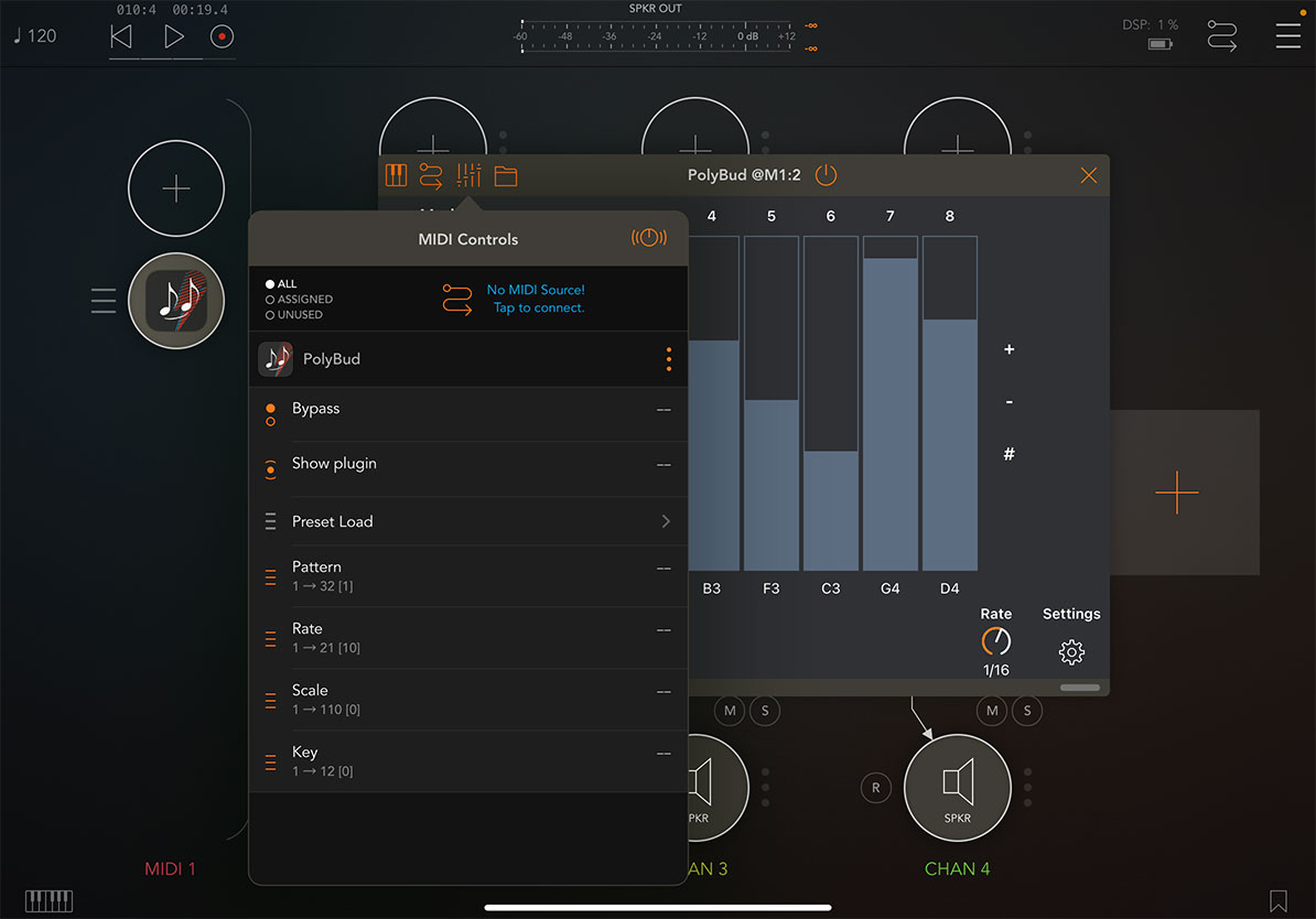 Take advantage of the AUv3 Plugin