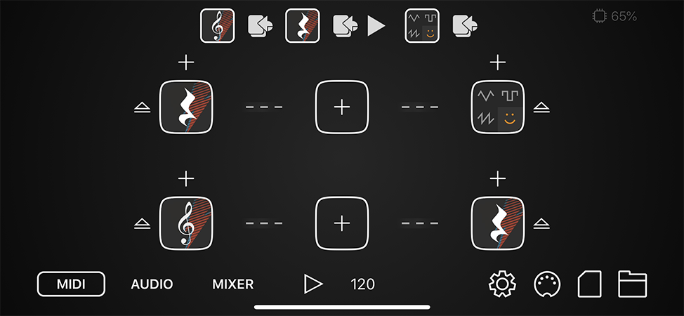Audiobus MIDI and Ableton Link