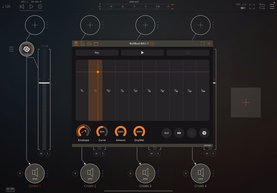 Roll & Trance Gate DJ Effects