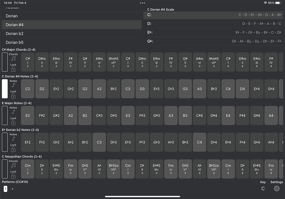 Multiple Keyboard Rows
