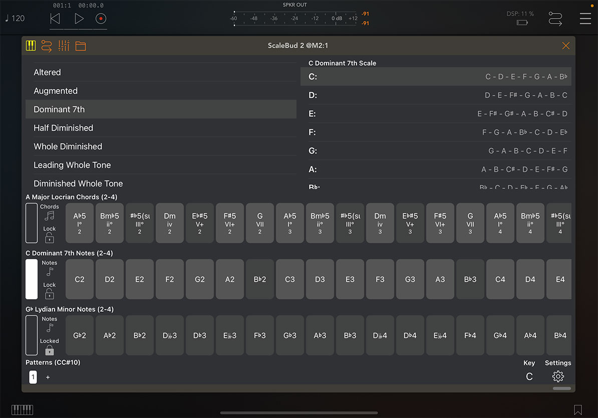 More than 110 scales!