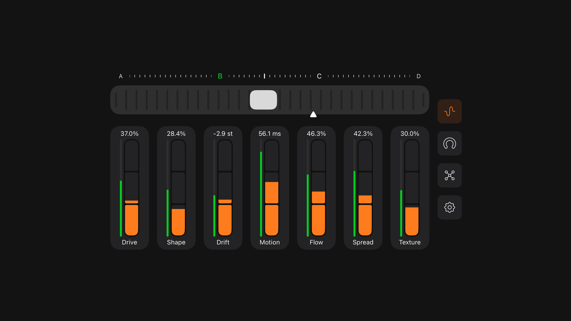 ShapeStage - Morphing Audio FX Processor with 4 Stages