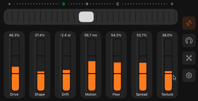 Modulate every parameter