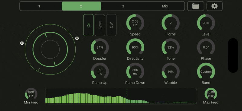 Motion That Can Lock to the Track