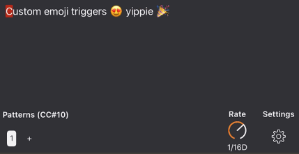 Rich syntax for musical expression