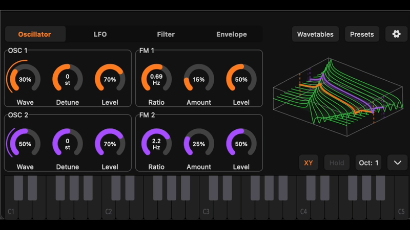 8-Voice Polyphonic Synthesis